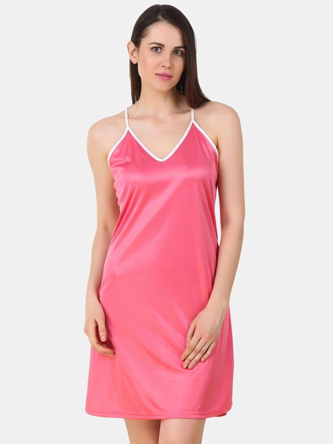 fasense satin halter neck baby doll