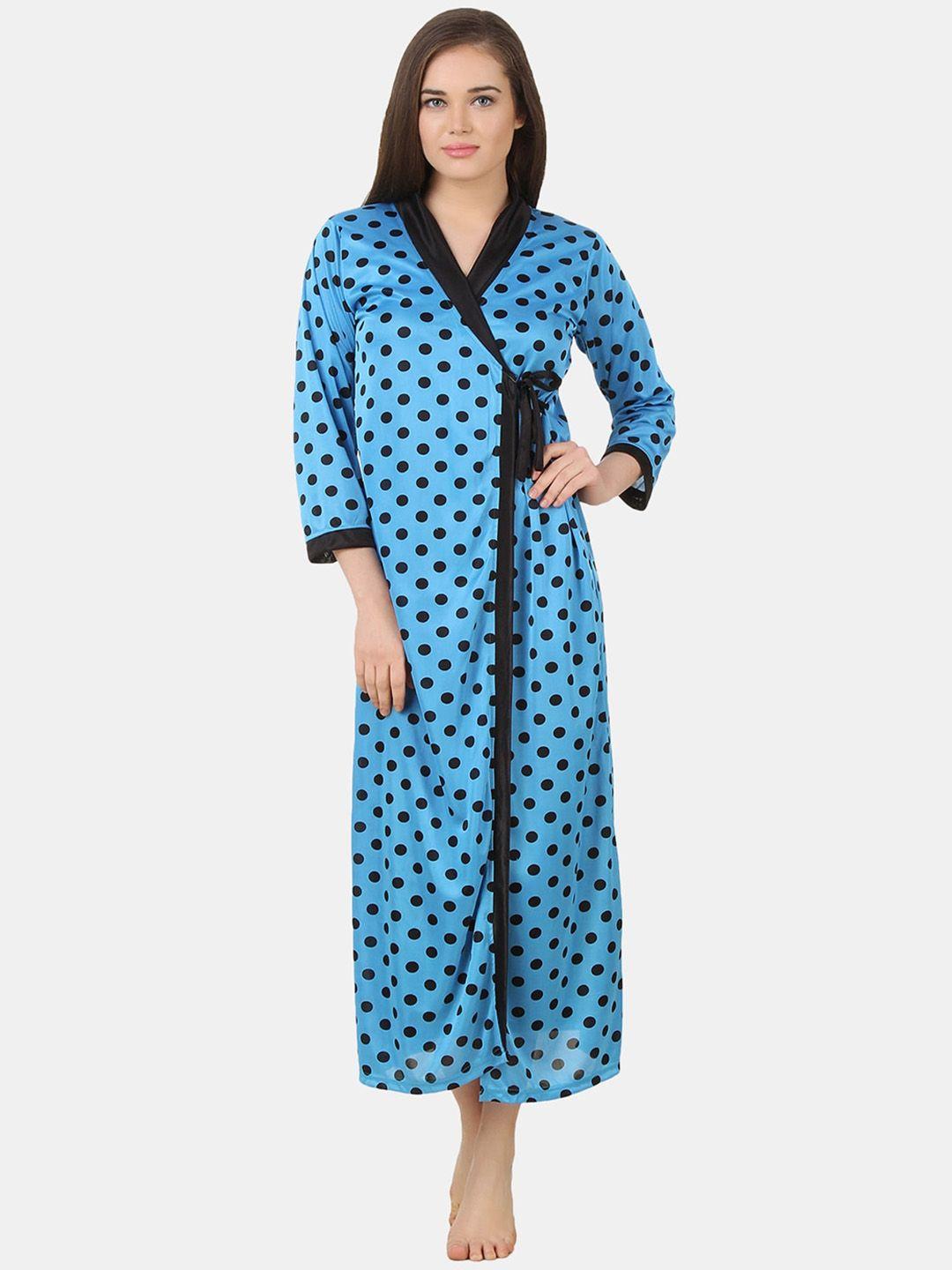 fasense women printed v-neck robe