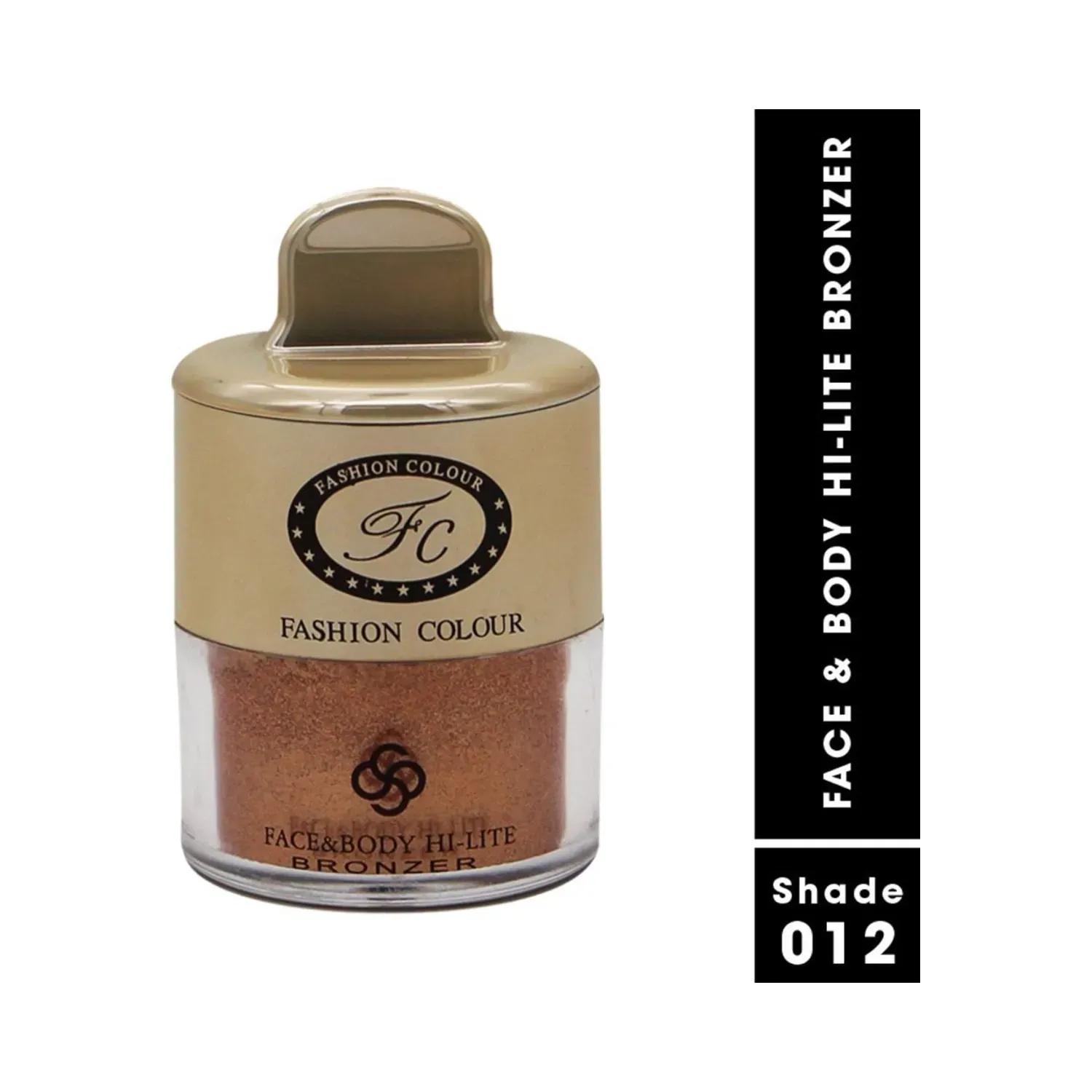 fashion colour face & body hi-lite bronzer - 12 shade (4g)