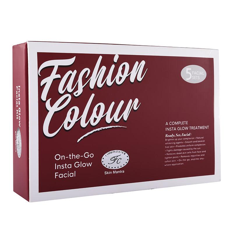 fashion colour insta glow facial kit