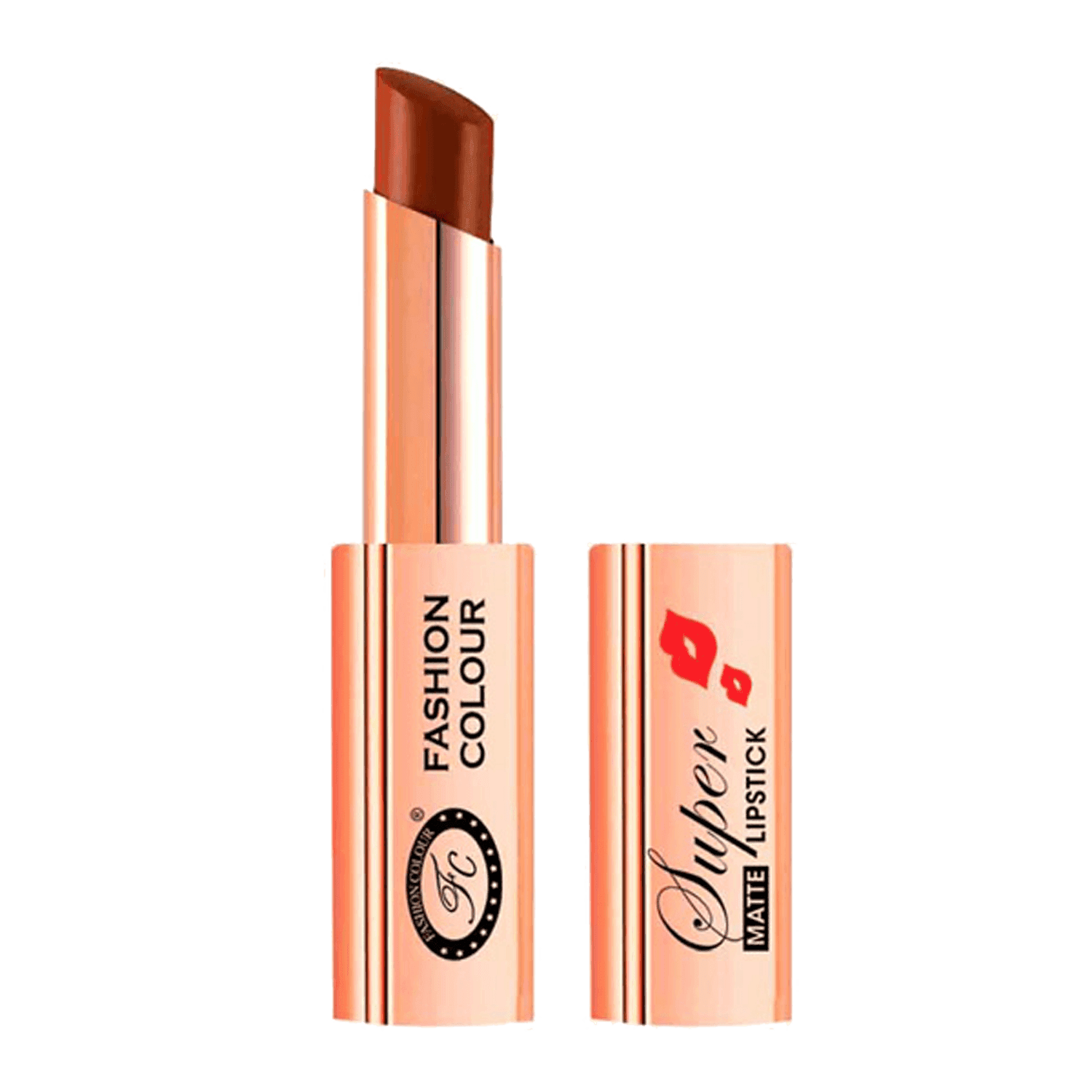 fashion colour super matte lipstick - 07 plum kiss (4g)
