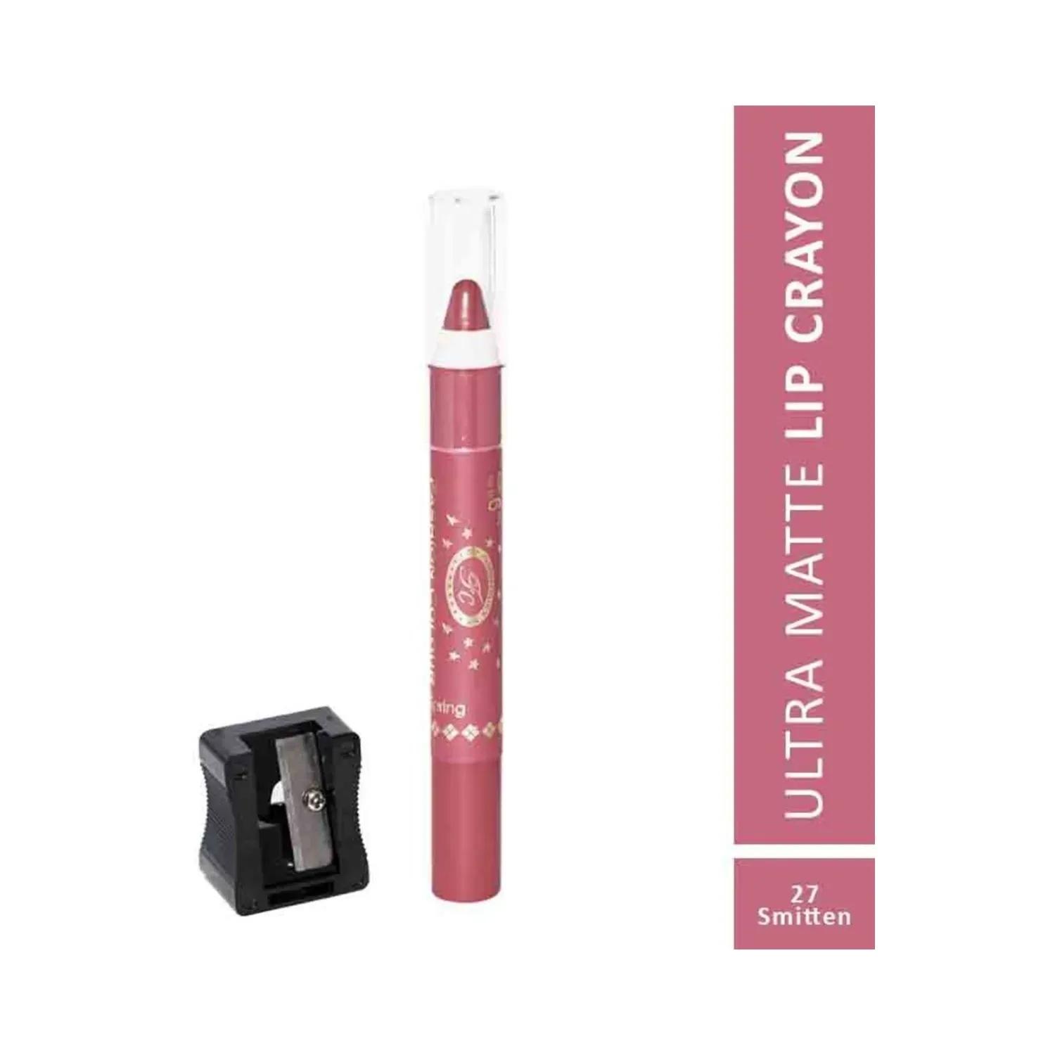 fashion colour ultra matte lip crayon - 27 smitten (2.8g)