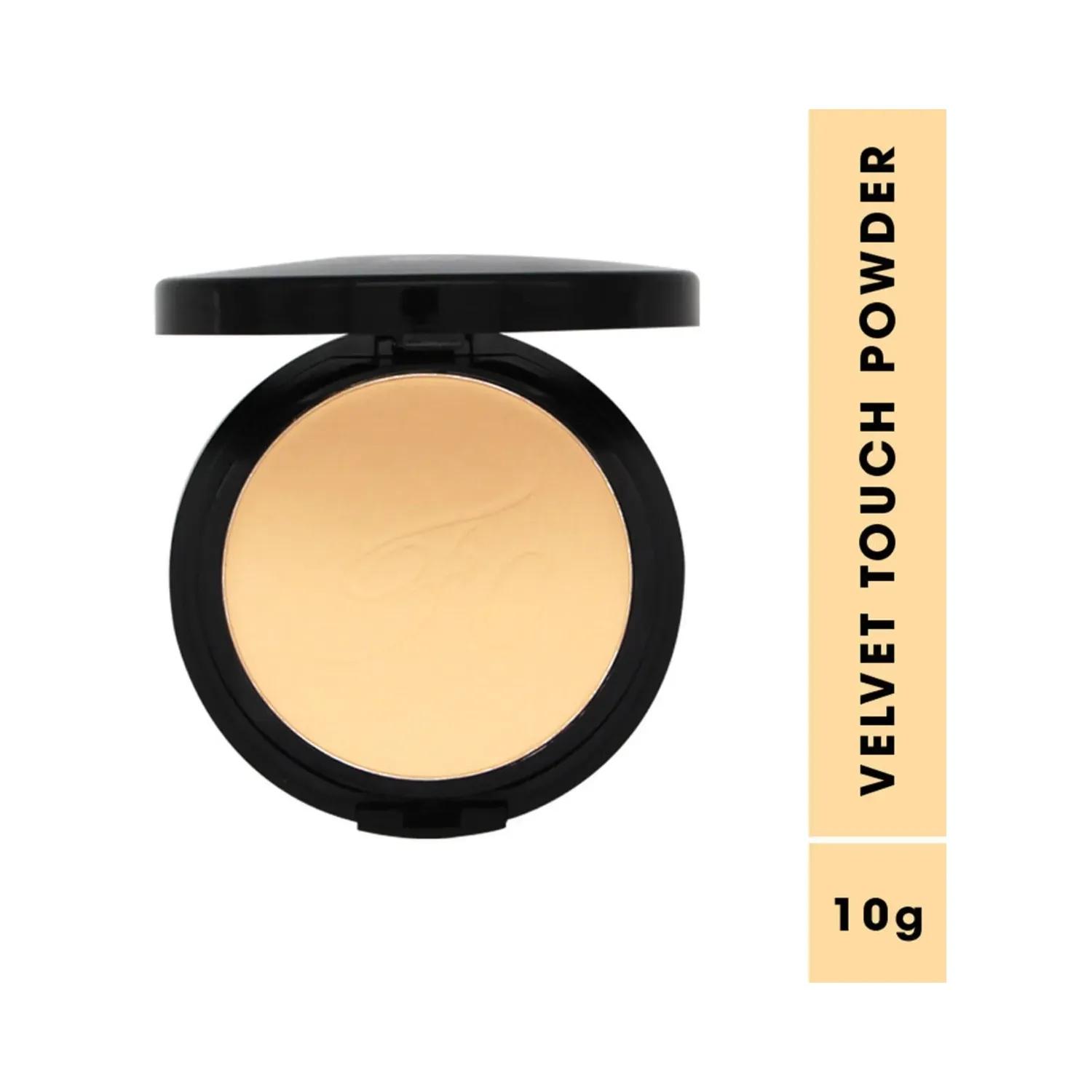 fashion colour velvet touch compact face powder - 01 shade (10g)