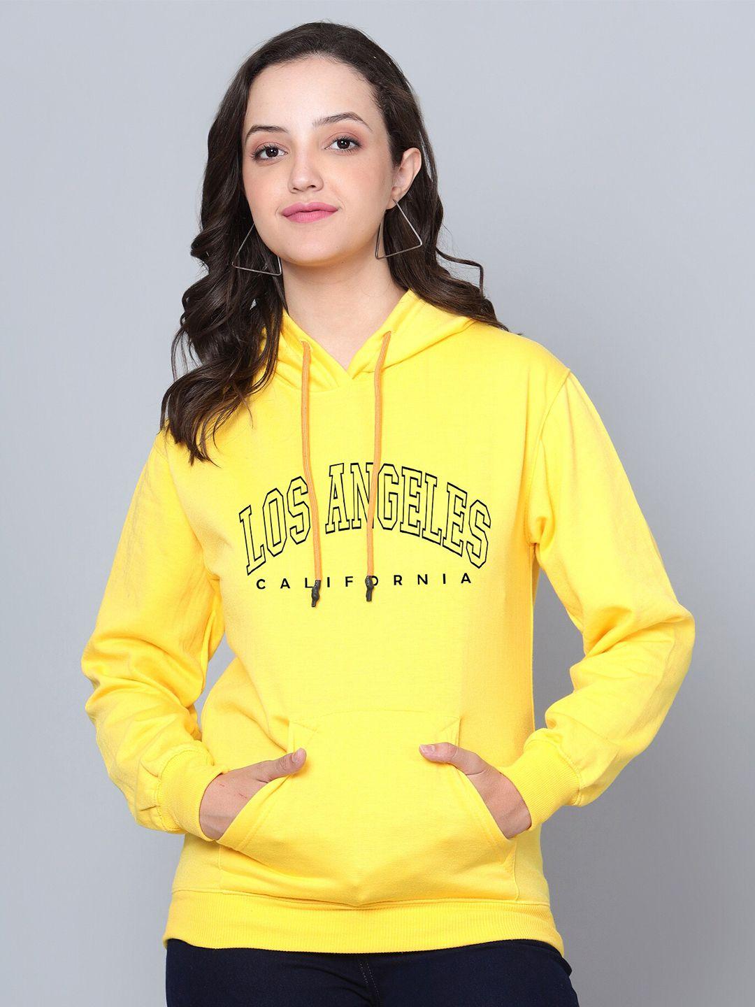 fashion and youth typography printed hooded sweatshirt