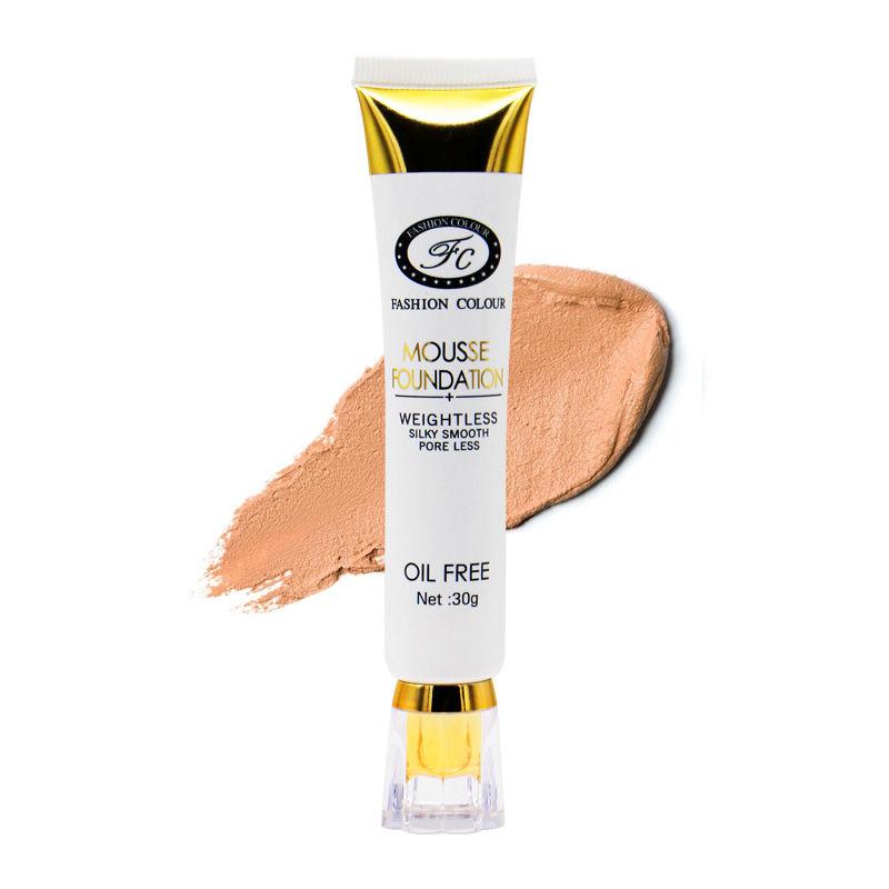 fashion colour mousse foundation lightweight