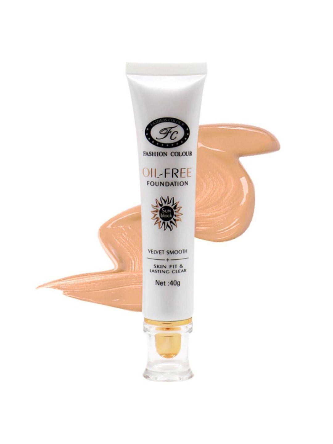 fashion colour oil free velvet touch sunscreen foundation 40 g - shade 01