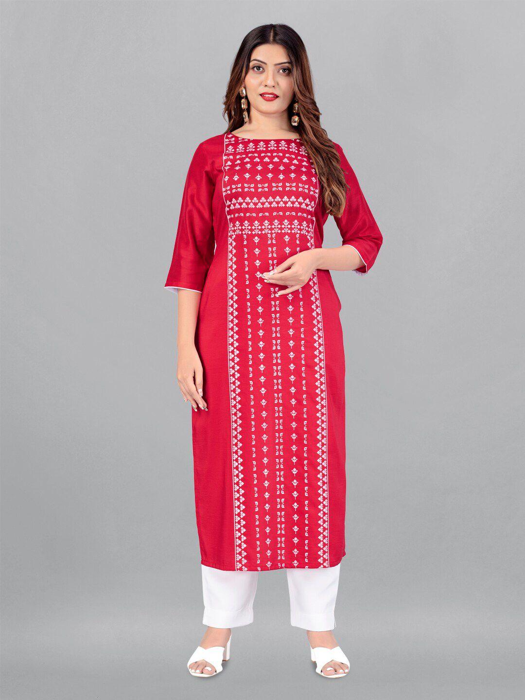 fashion dream ethnic motifs printed kurta