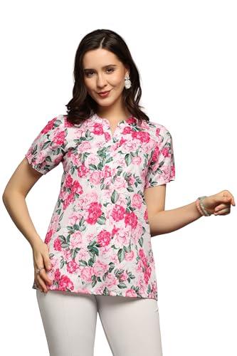 fashion dream micro (polyester) printed tops for women | casual tops for women | trendy tops for women | western tops for women (fdwtop00109 mul l_multicolor_l)