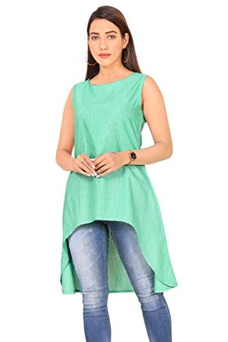 fashion dream women's top (wt0003-grn_xs_green_xs, regular fit)