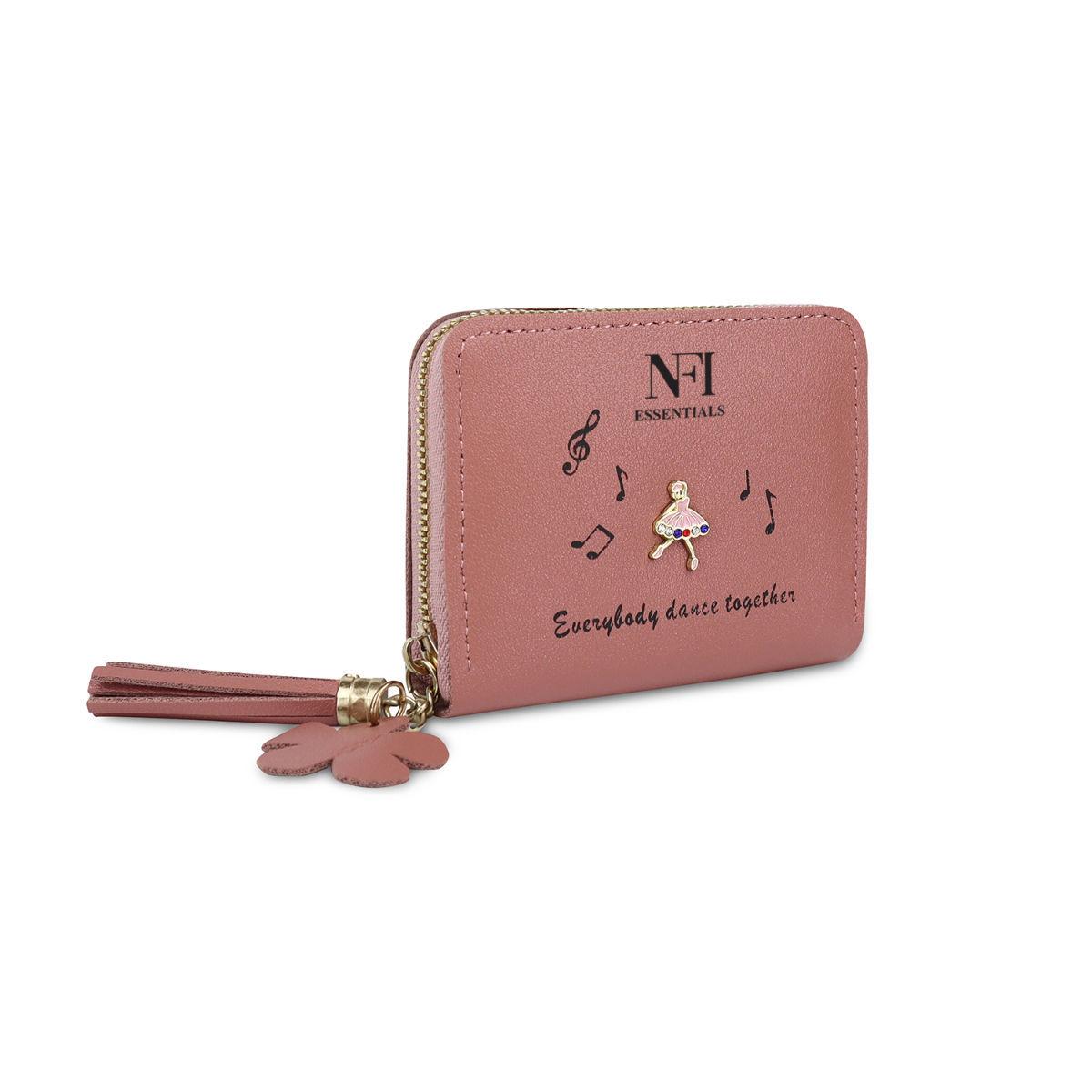 fashion pu leather mini wallet clutch purse card holder (one size)