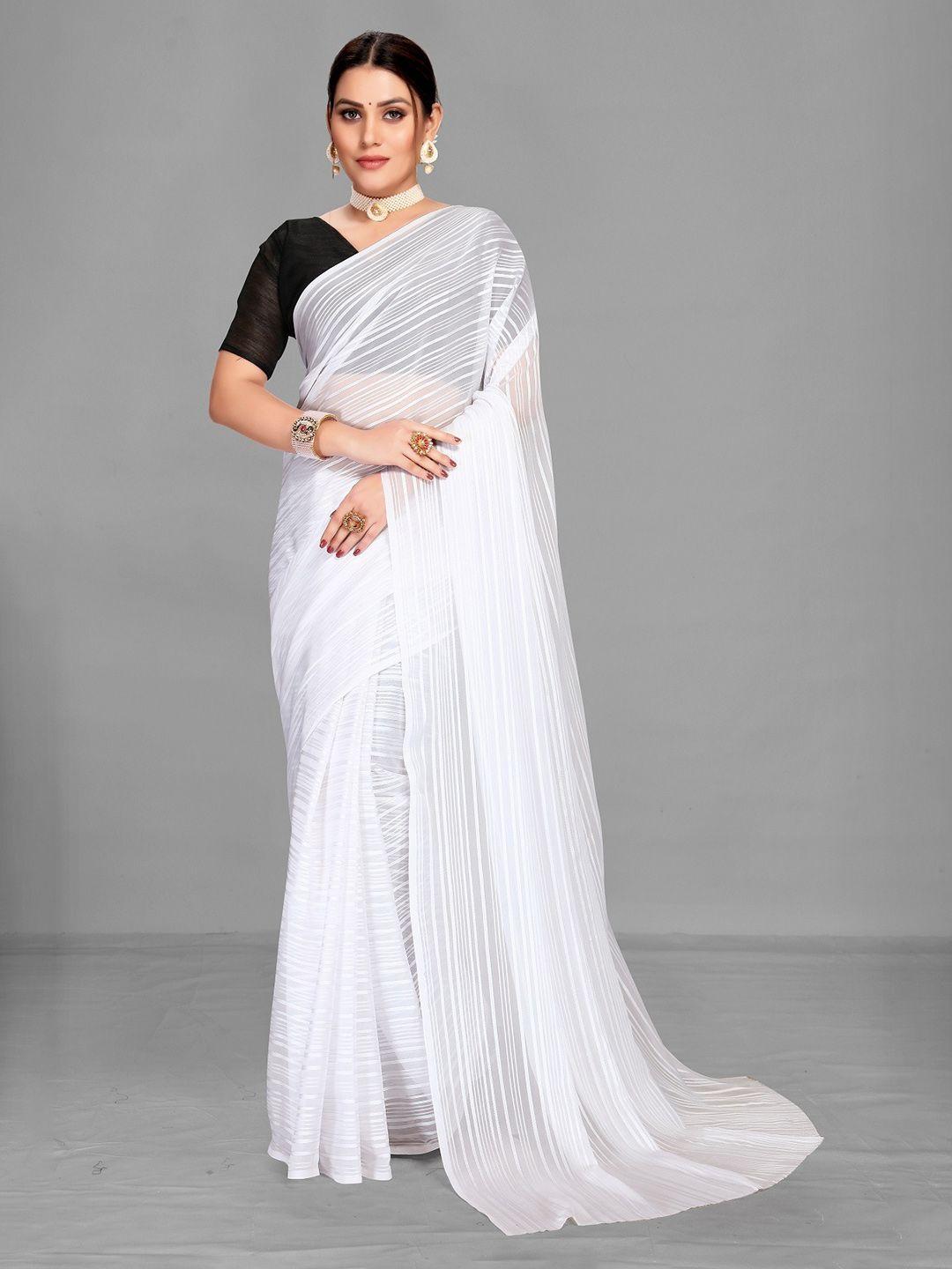 fashionuma striped saree