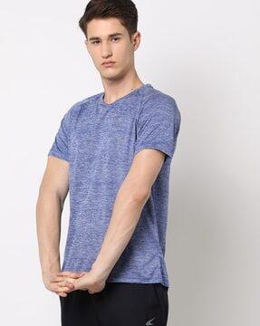 fastdry heathered crew-neck t-shirt