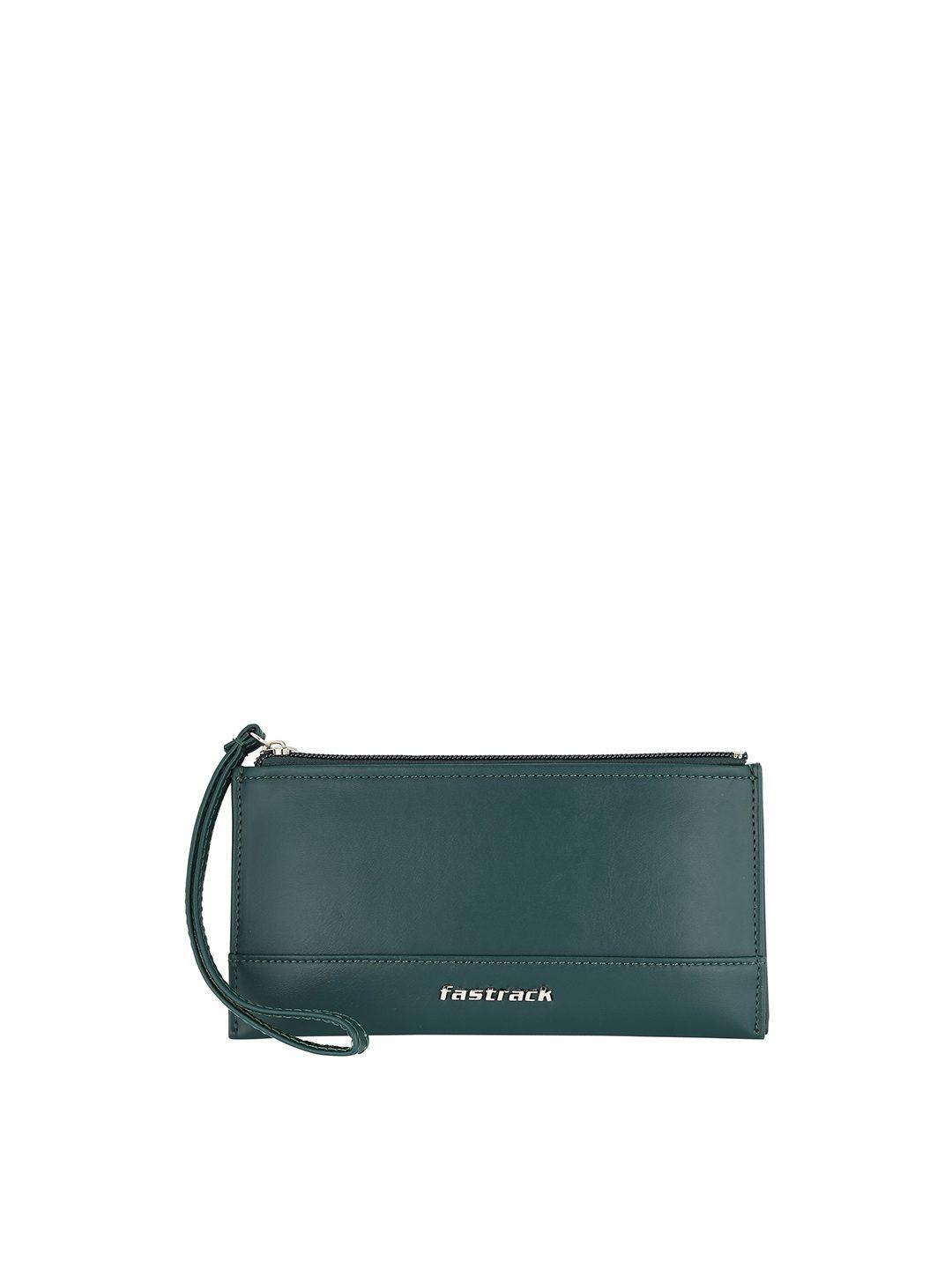 fastrack panelled purse clutch