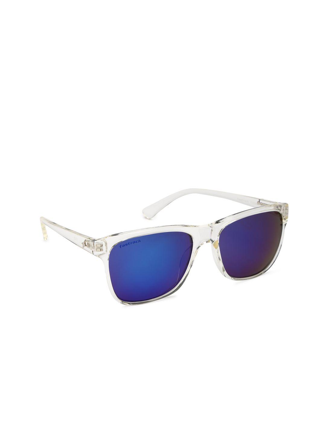 fastrack men mirrored sunglasses p290bu2