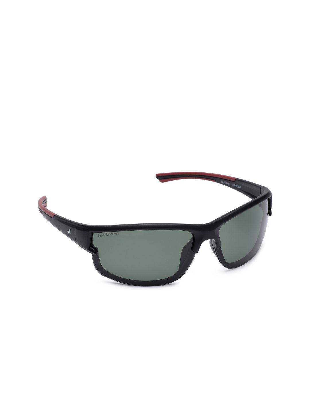 fastrack men rectangle sunglasses nbp384gr4p