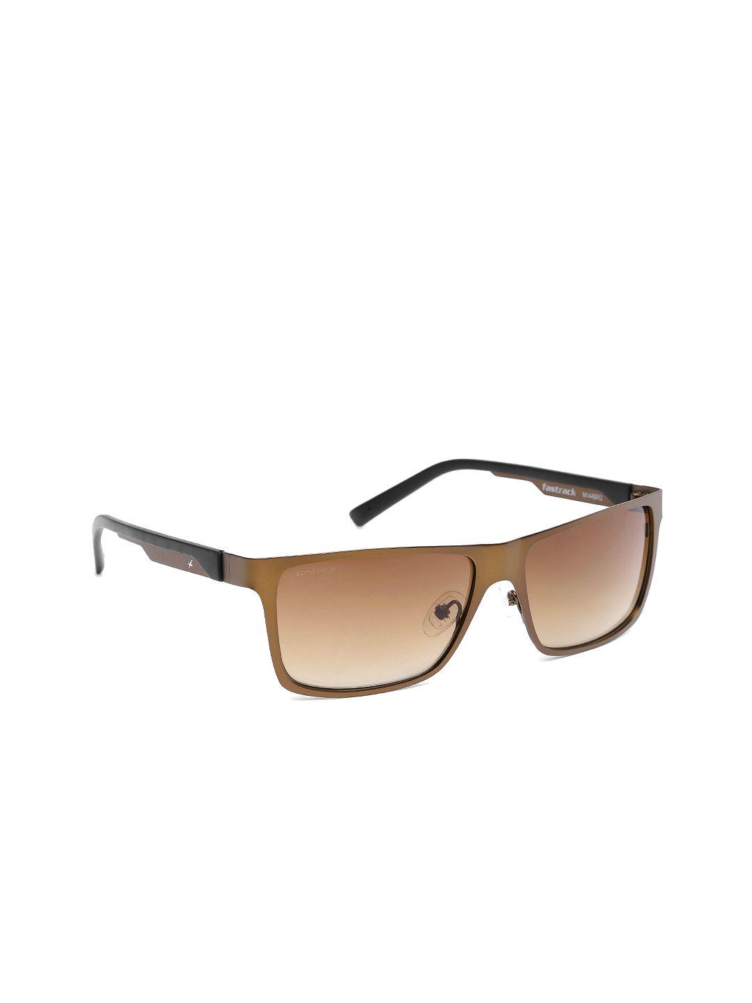 fastrack men rectangular sunglasses m144br2