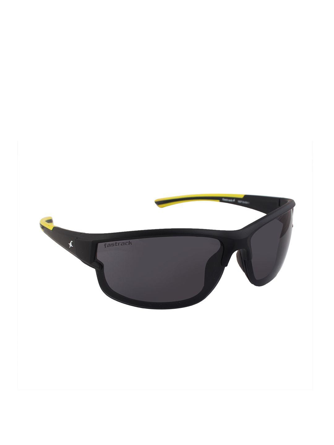 fastrack men sports uv protected sunglasses p384bk1