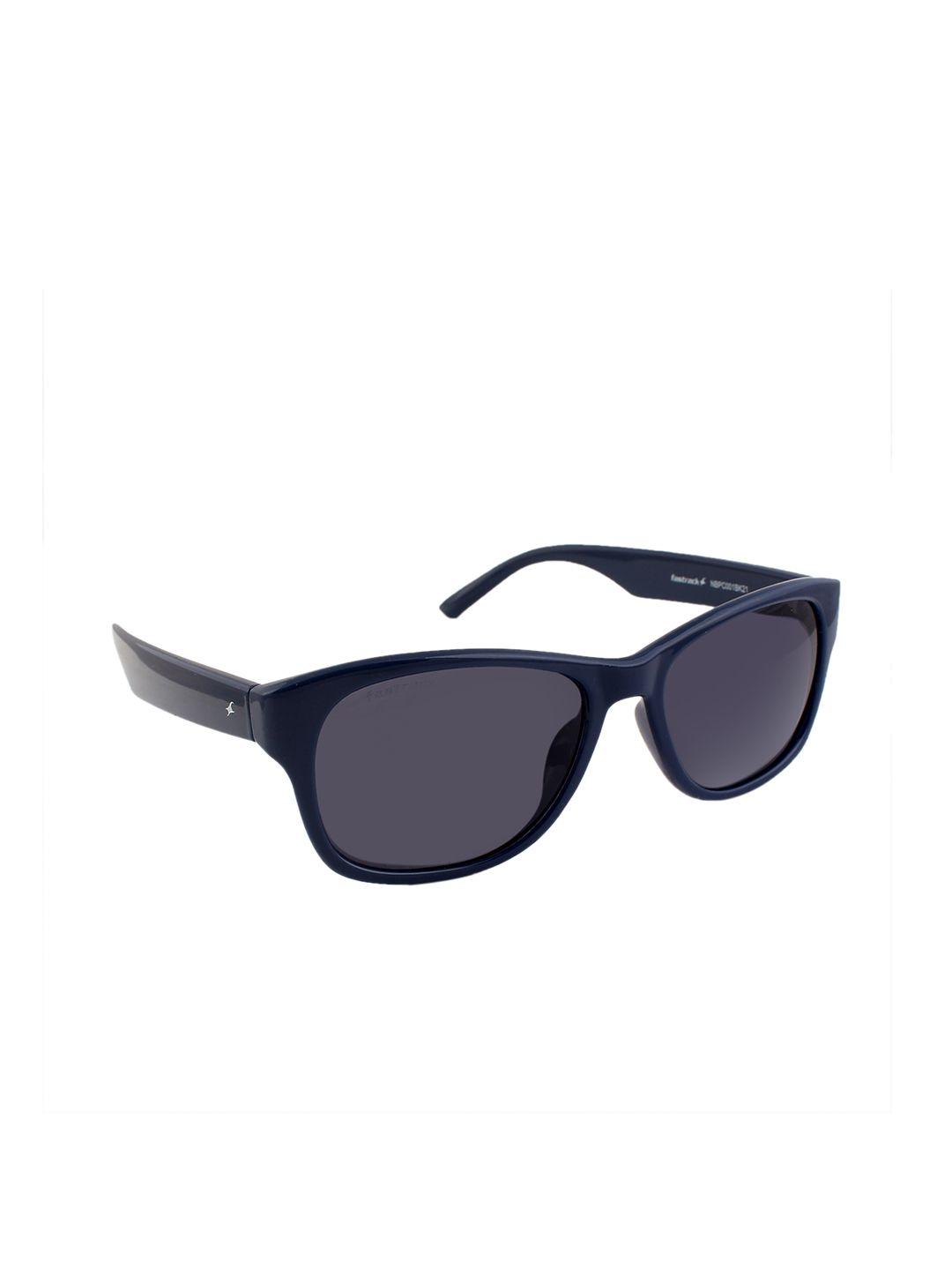 fastrack men wayfarer uv protected sunglasses pc001bk21