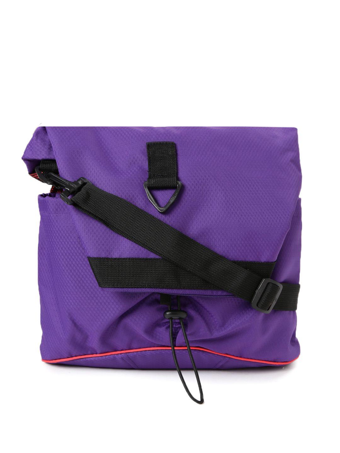fastrack purple sling bag