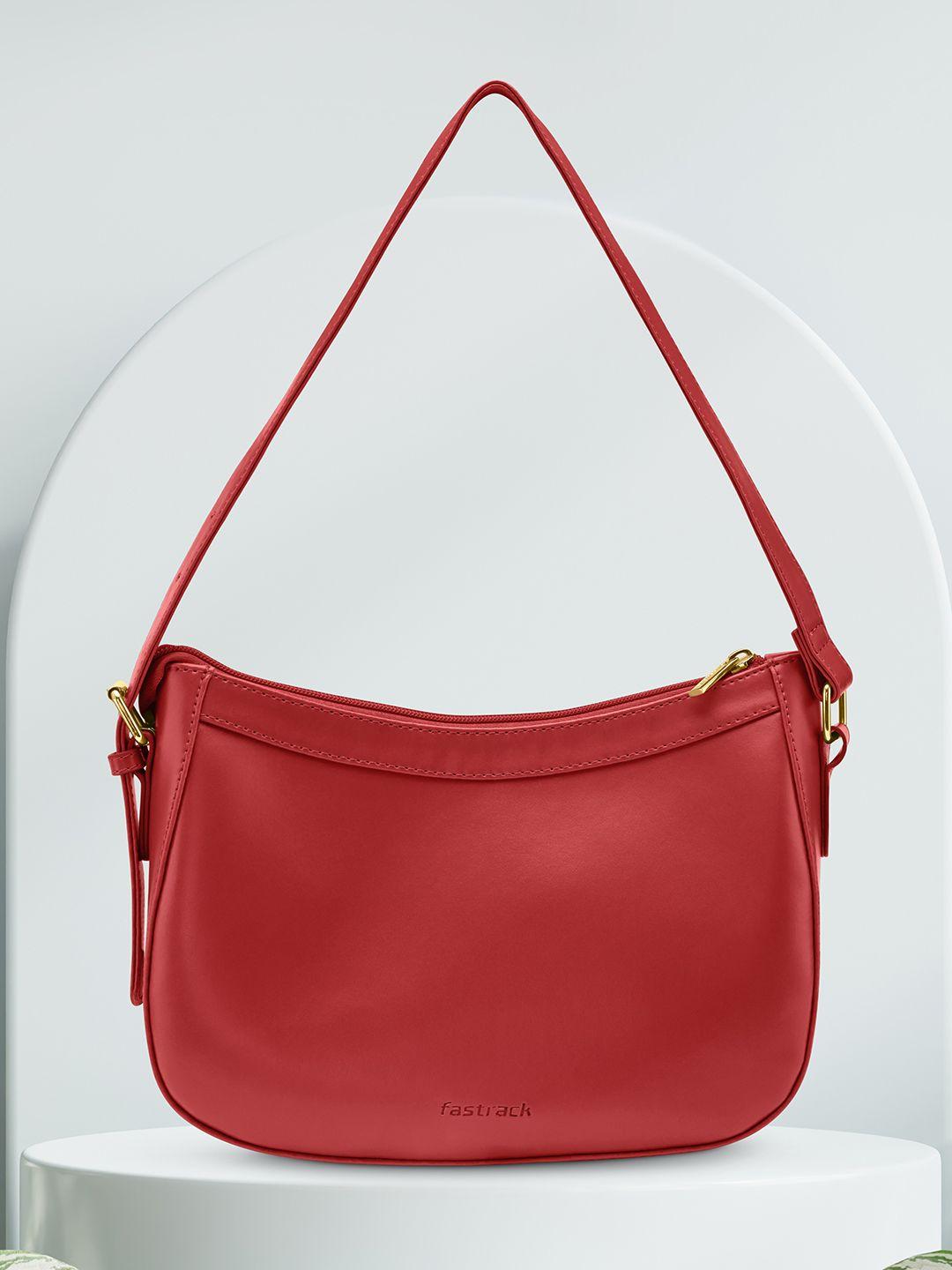 fastrack structured hobo bag