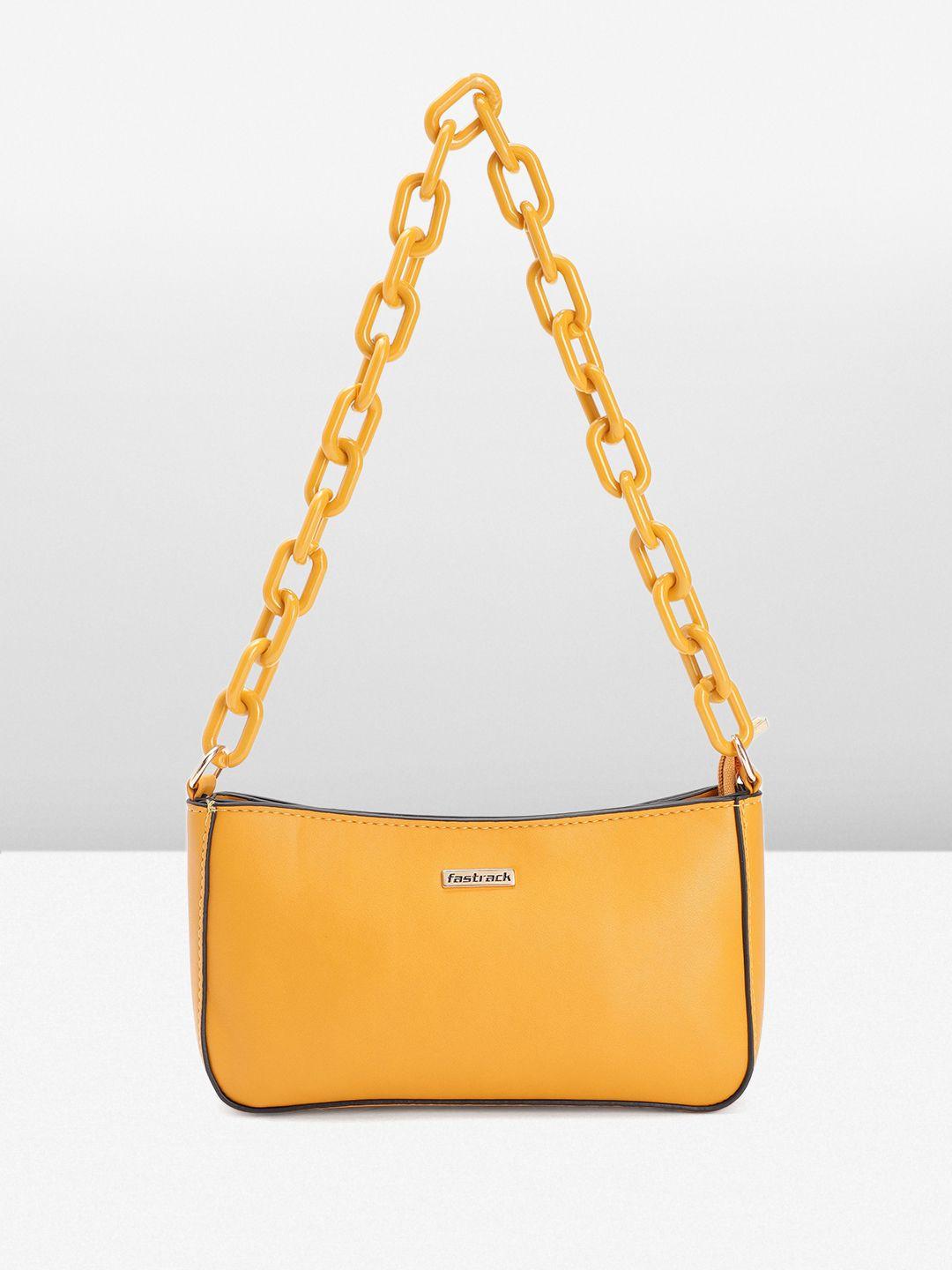 fastrack structured shoulder bag