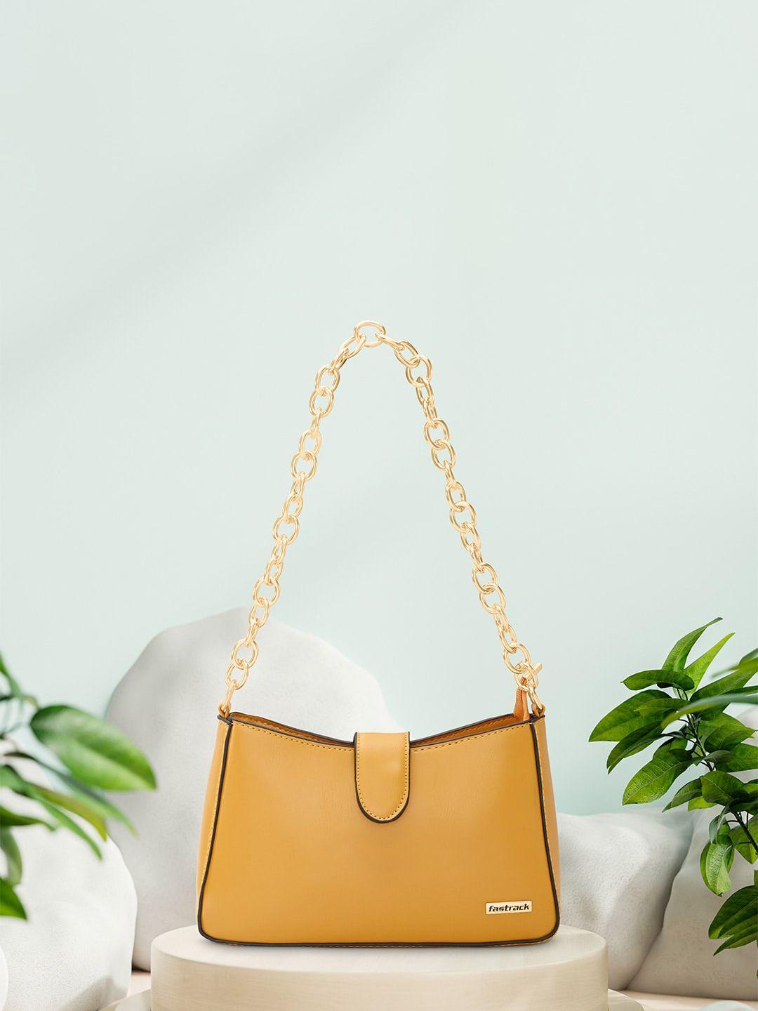 fastrack structured shoulder bag