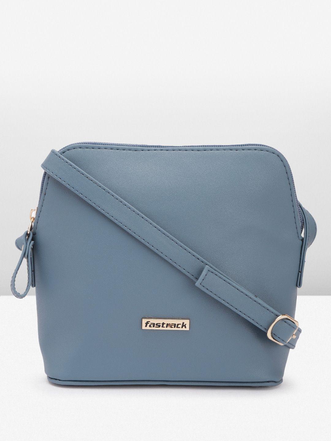 fastrack structured sling bag