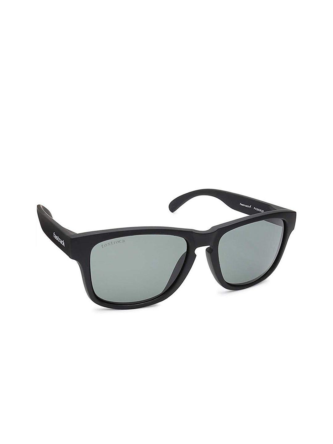 fastrack unisex square sunglasses with uv protected lens - p439gr2p