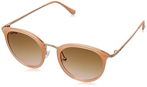 fastrack women's gradient non-polarized pink lens cateye sunglasses, small