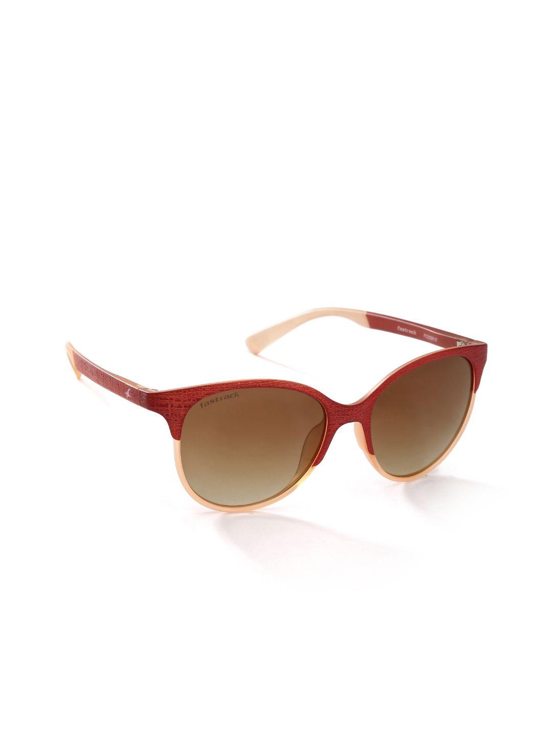 fastrack women gradient sunglasses p335br1f