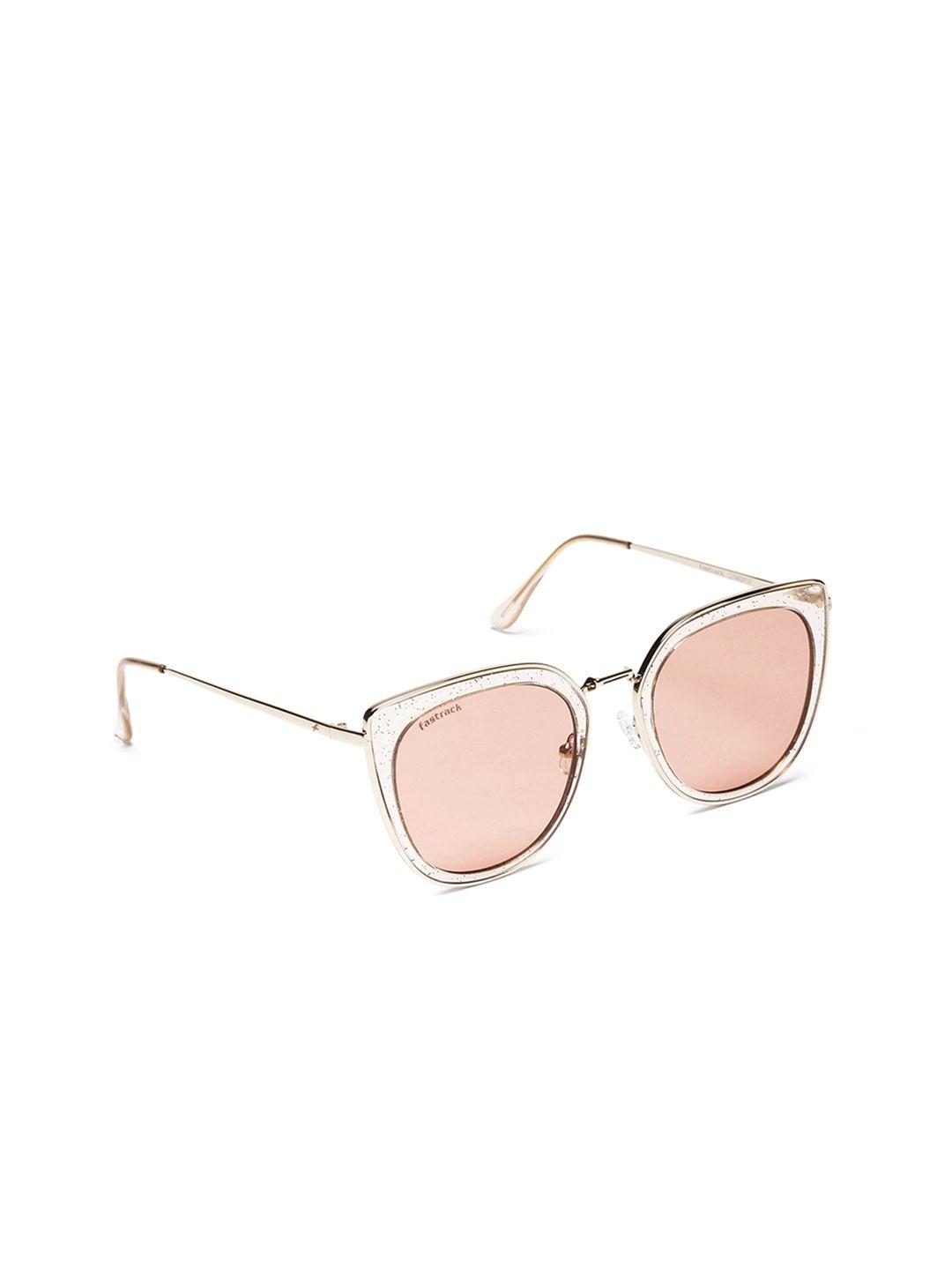 fastrack women oval sunglasses c094br1f