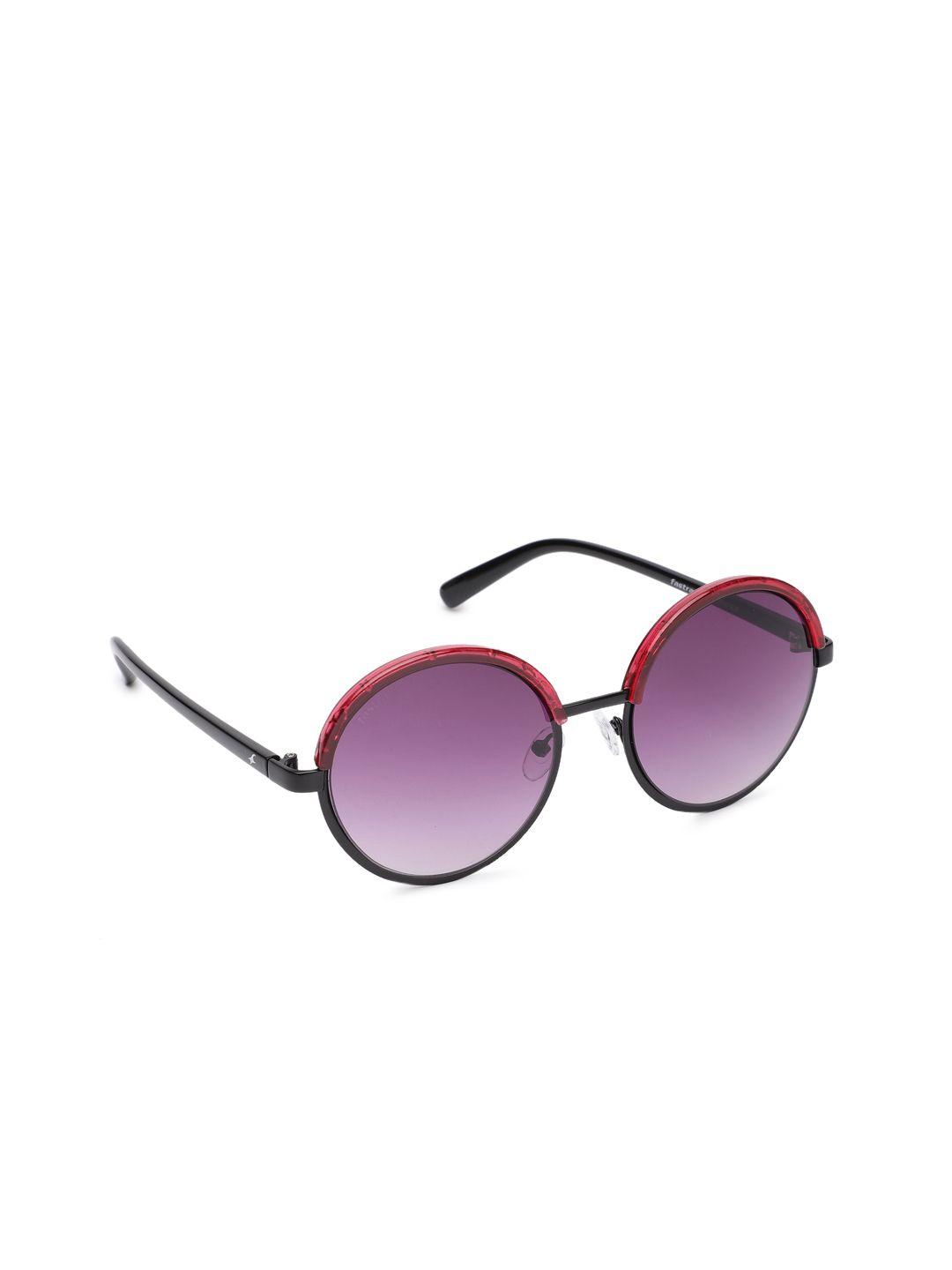 fastrack women round sunglasses c070pr2f