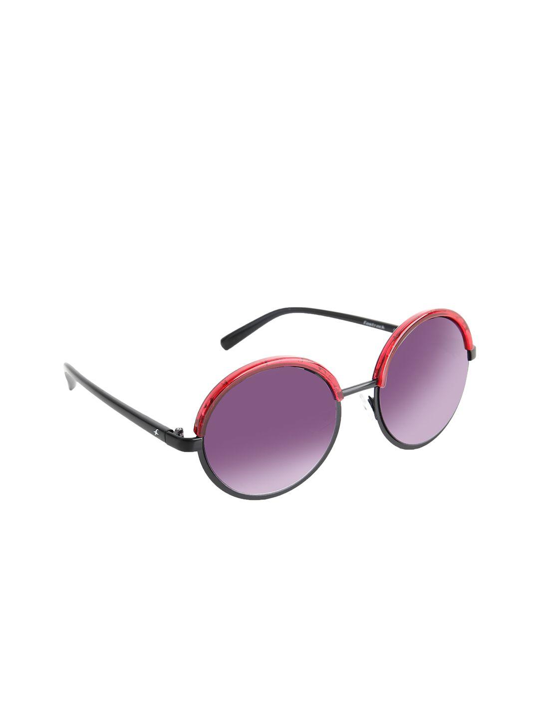 fastrack women round sunglasses c070pr2f