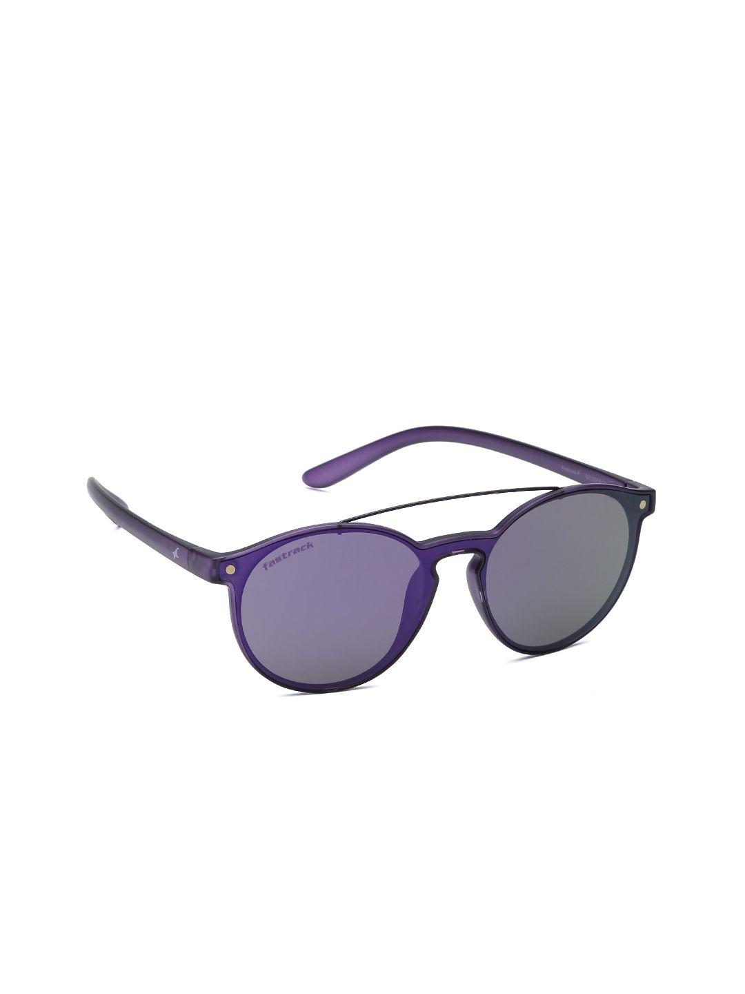 fastrack women round sunglasses u009pr1f