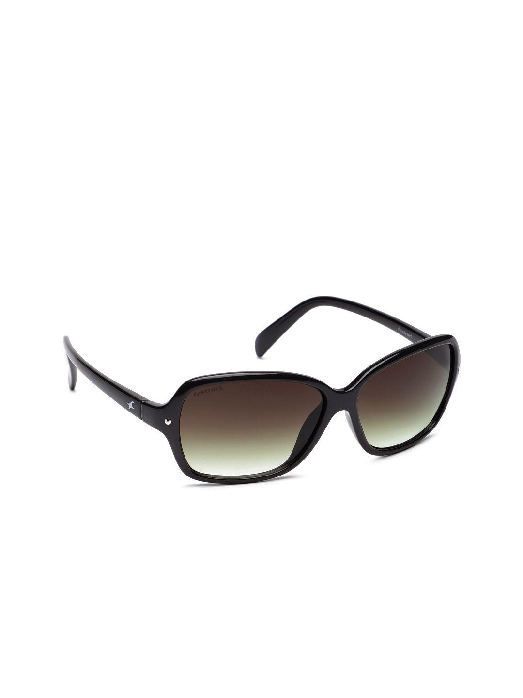 fastrack women square sunglasses p312br1f