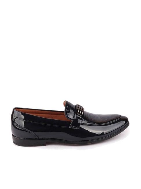 fausto men's blue formal loafers