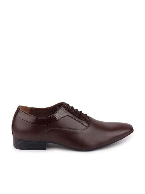 fausto men's brown oxford shoes