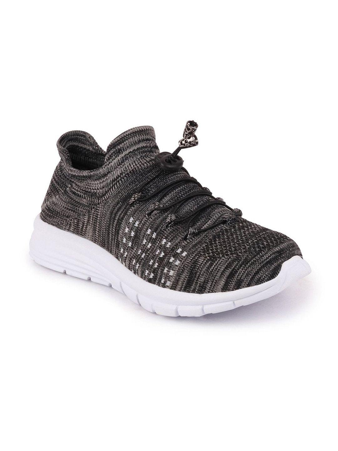 fausto men grey mesh running non-marking shoes