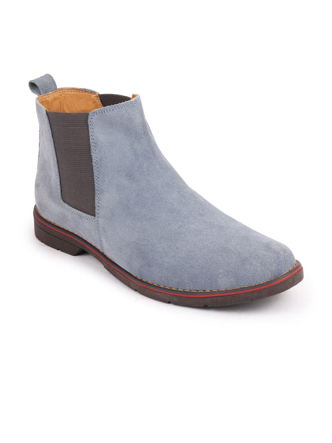 fausto men mid-top chelsea boots