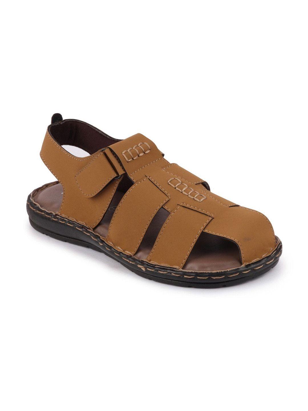 fausto men tan pu fisherman sandals