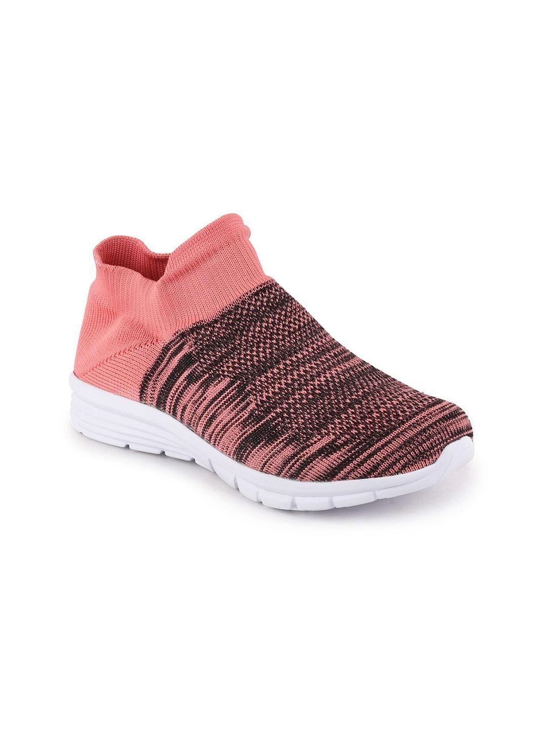 fausto women pink mesh walking non-marking shoes