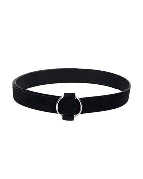 faux leather belt