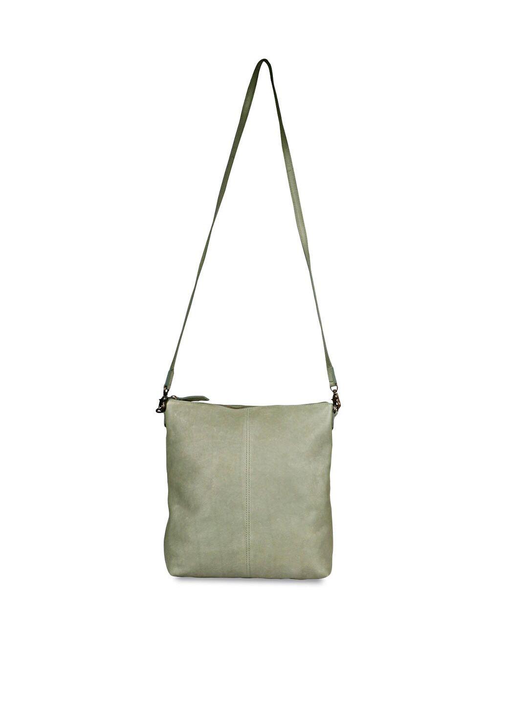 favore leather shopper sling bag with fringed