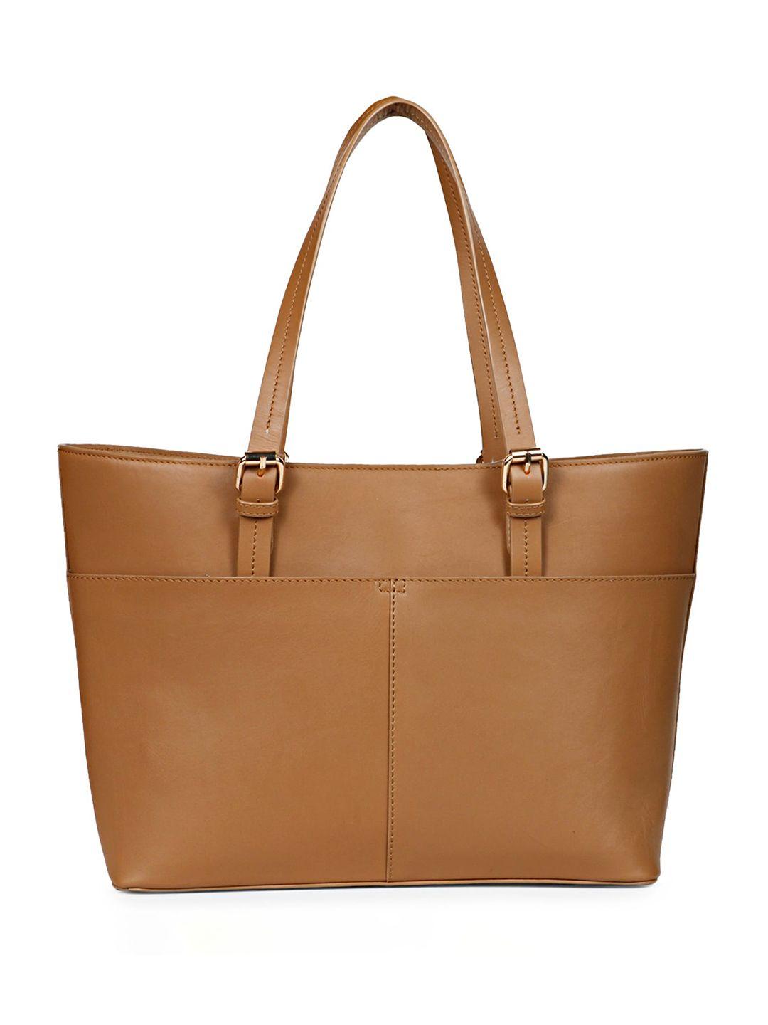 favore leather oversized structured shoulder bag
