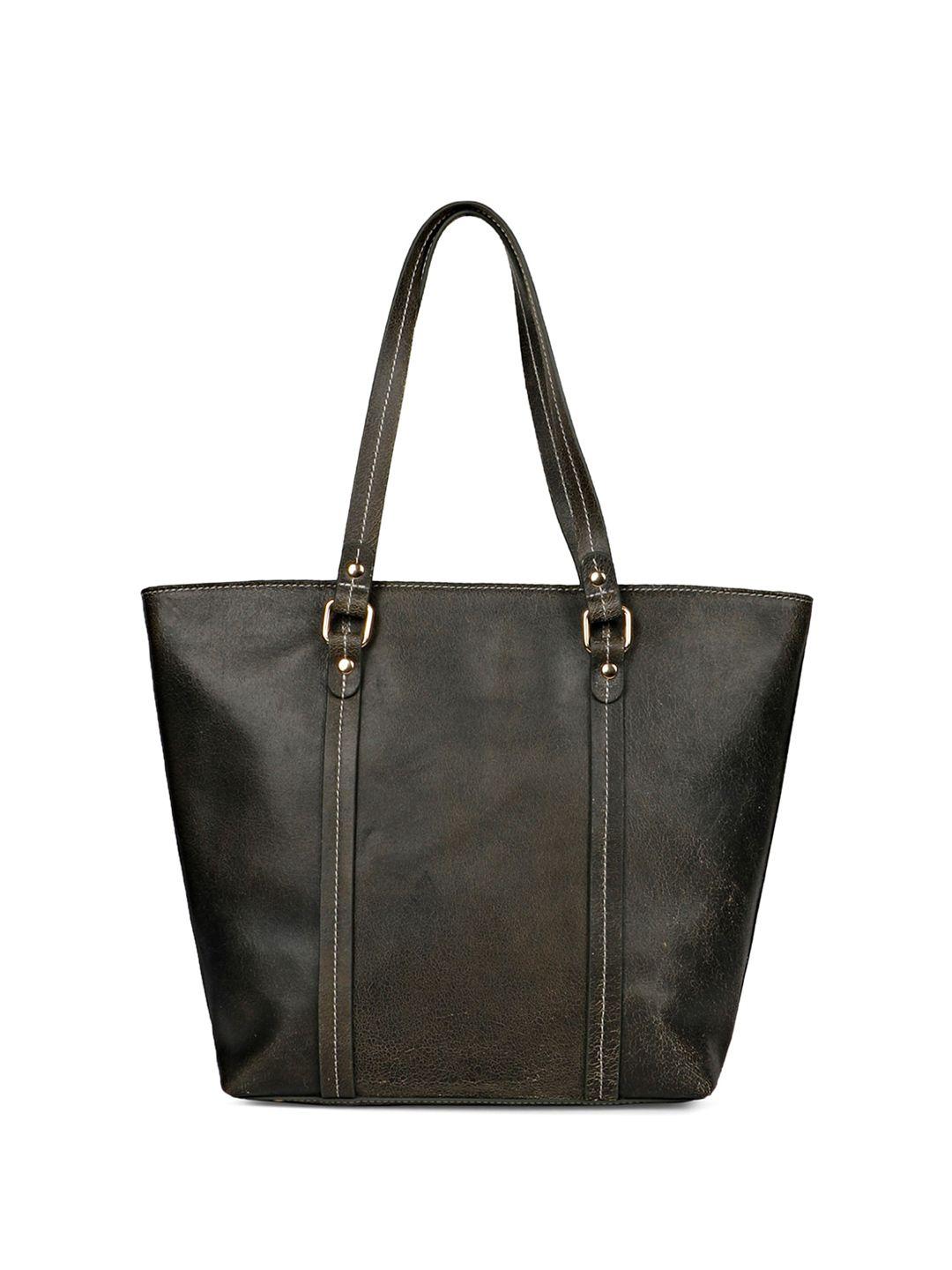 favore textured leather oversized shopper shoulder bag with cut work