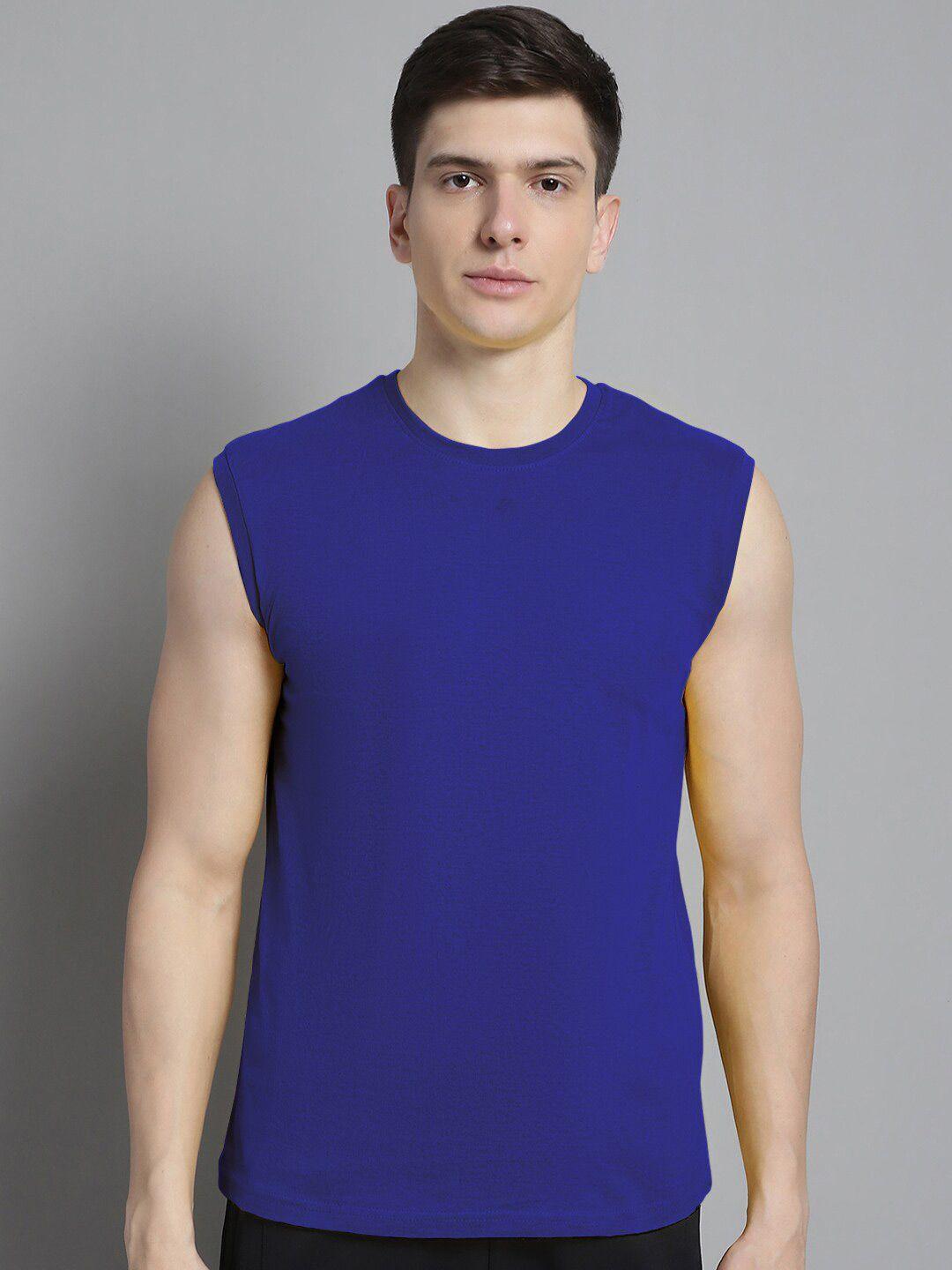 fbar sleeveless slim fit pure cotton t-shirt
