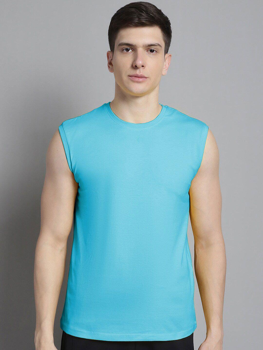 fbar sleeveless slim fit pure cotton t-shirt