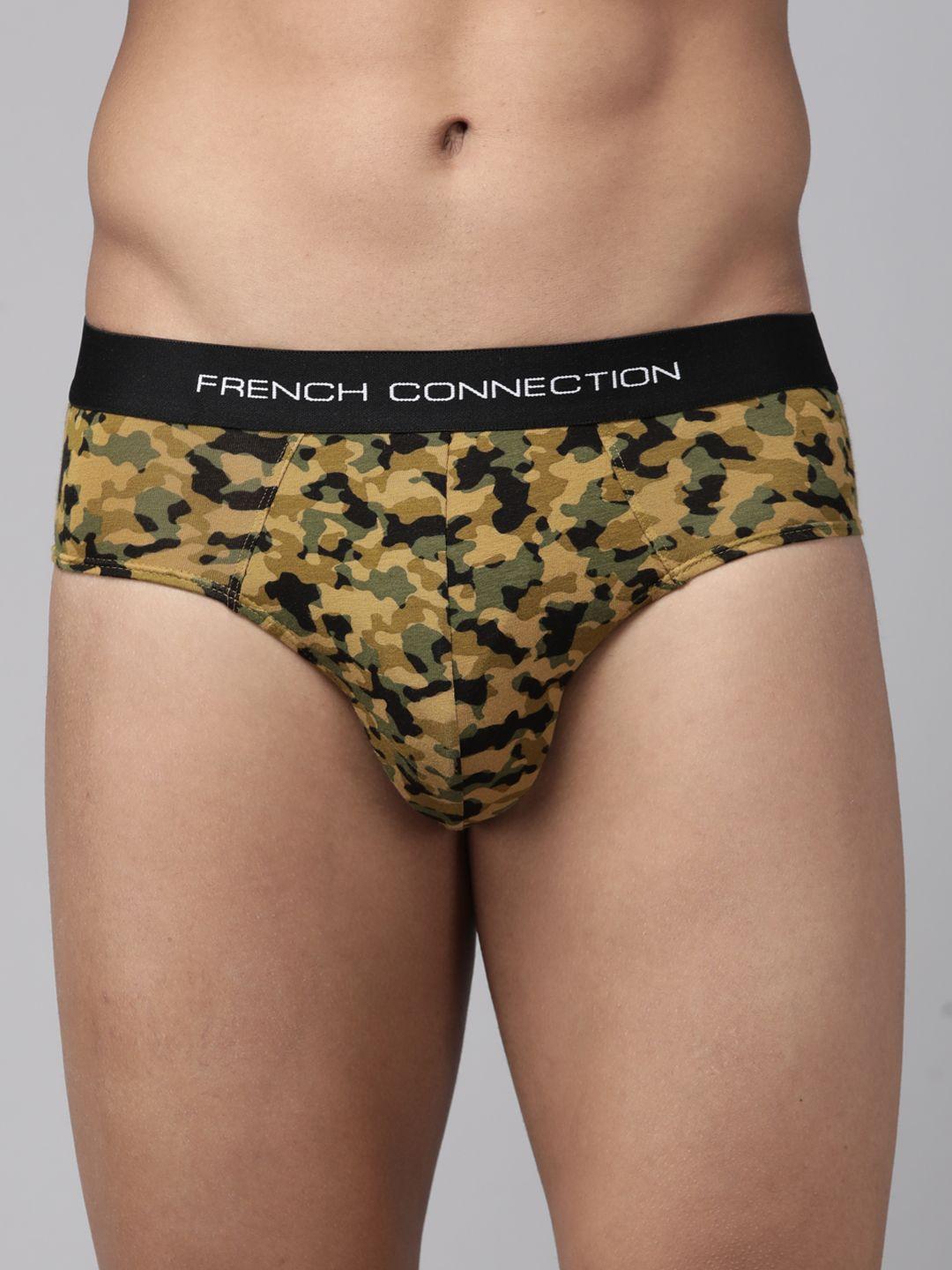 fcuk camouflage printed basic briefs m1aap