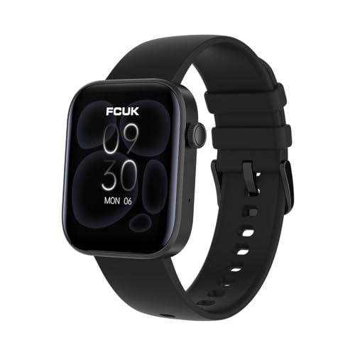 fcuk digital black dial unisex's watch-fcsw06-c