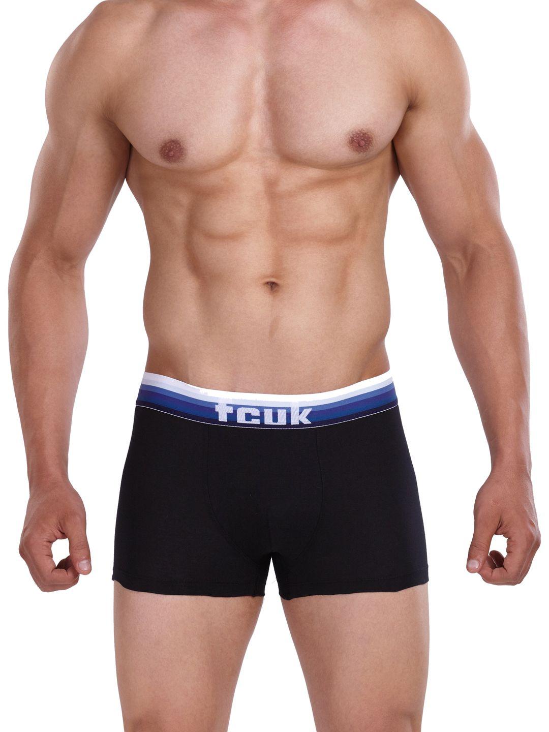 fcuk underwear black gradient trunks ctr06